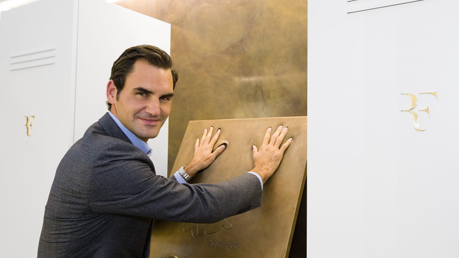 ロジャーフェデラー 直筆サイン入りボールRoger Federer signed